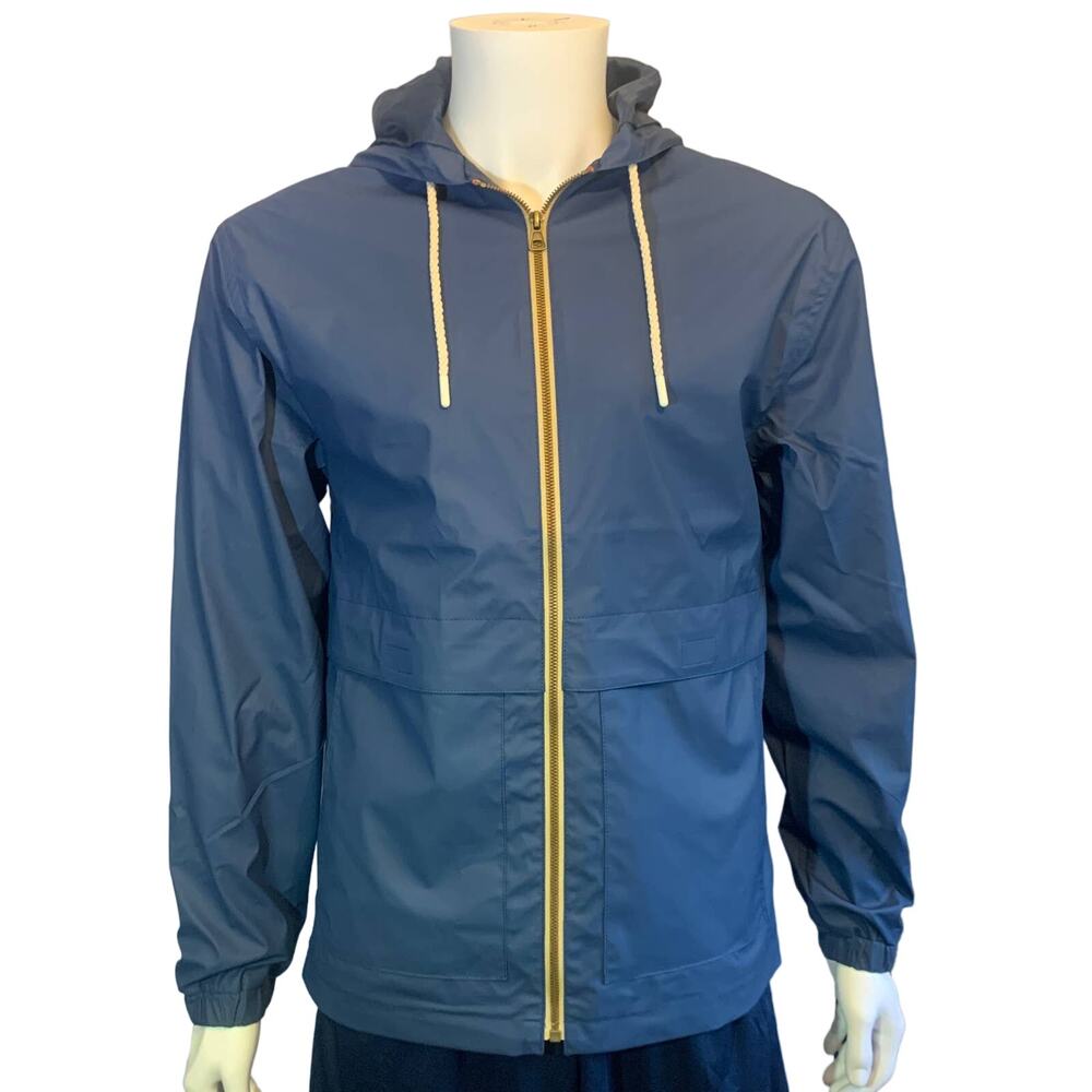 Luxe Weatherproof  Full Zip Stylish Blue Hoodie XXL 2XL